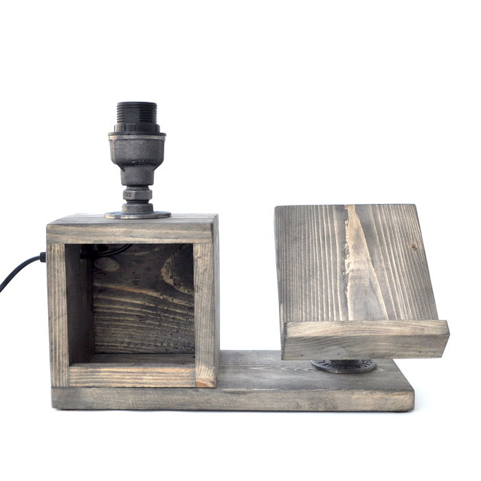 Opviq Pp078 Lámpara de Mesa de Hierro Negro Opviq Pp078 Lámpara de Mesa de Hierro Negro